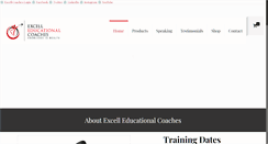 Desktop Screenshot of excellcoaches.com